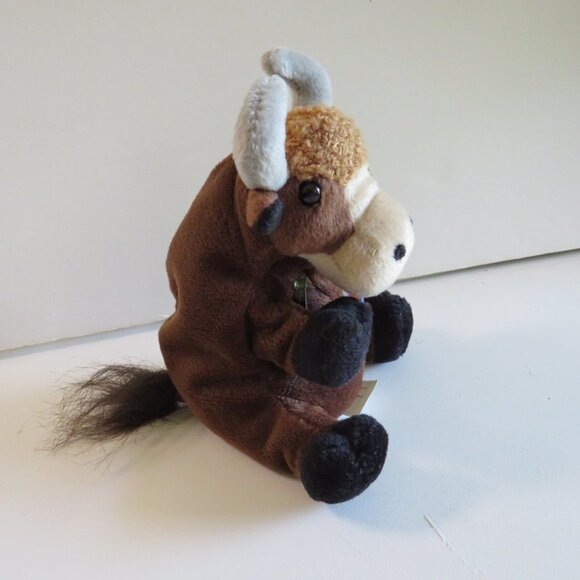 YAK Coca Cola 1999 plush beans 6" tall stuffed animal name brand - Picture 4 of 10